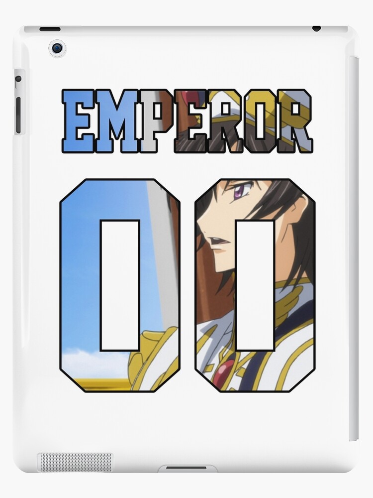 Emperor Lelouch Lamperouge Lelouch Vi Britannia Code Geass Ipad Case Skin By Shizazzi Redbubble