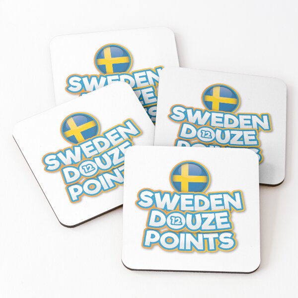 Item preview, Sweden Douze Points - Eurovision Song Contest  - 12 Points - ESC2025 - KAJ - Bara Bada Bastu designed and sold by Vision-Tees.
