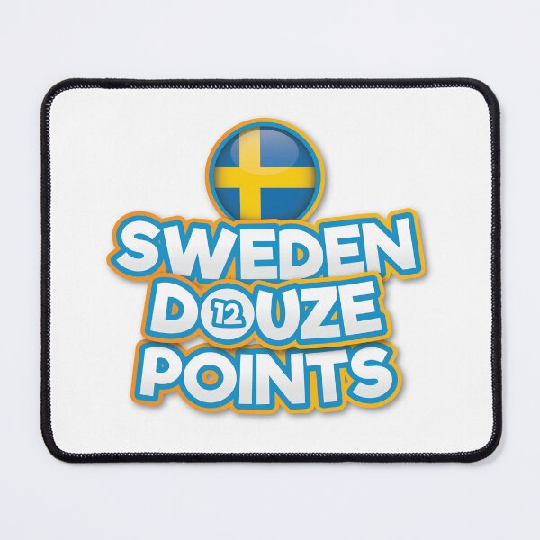 Item preview, Sweden Douze Points - Eurovision Song Contest - 12 Points - ESC2025 - KAJ - Bara Bada Bastu designed and sold by Vision-Tees.