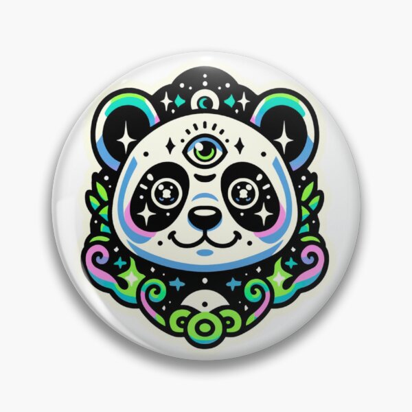 Item preview, Third Eye Panda | Zen Bamboo Mystic designed and sold by JBartworks.