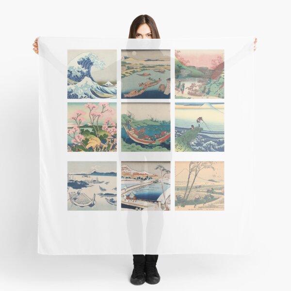 Item preview, Hokusai - Collage  Japanese ukiyo-e artist Hokusai designed and sold by TeeARTHY.