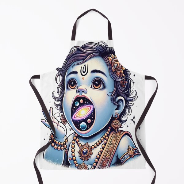 Item preview, Cosmic Vision of Baby Krishna designed and sold by DigitalDream-1.