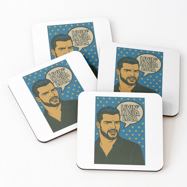 Item preview, Pop Art Ricky Martin designed and sold by The Bold Brush.