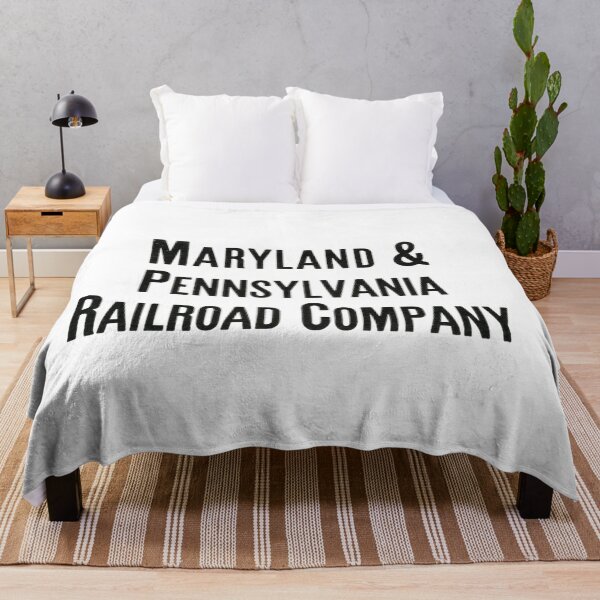 Artikelvorschau, Vintage Eisenbahngesellschaft von Maryland und Pennsylvania entworfen und verkauft von QuayTradingCo.
