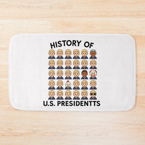 Item preview, Cartoon Presidents of U.S. History  designed and sold by ALITOPRINCE.