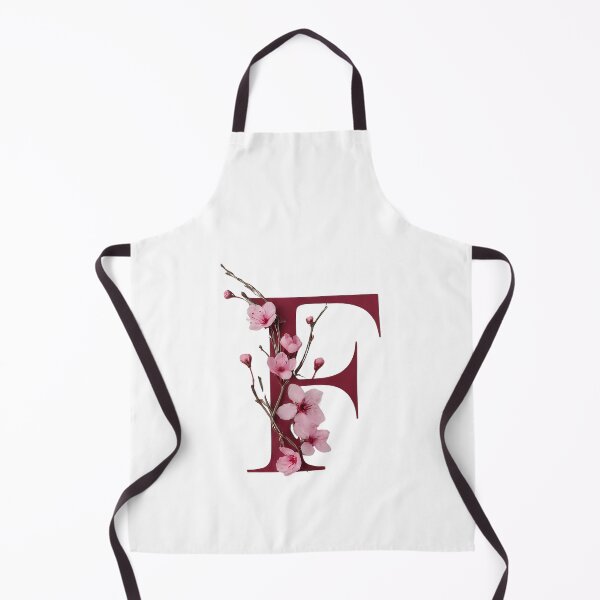 Item preview, Elegant Floral Letter F - Cherry Blossom Typography for Stylish Designs designed and sold by Psycho-Crazy.