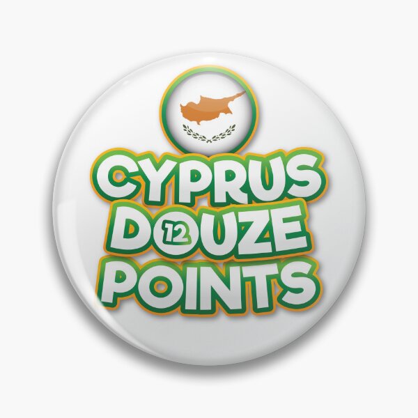 Item preview, Cyprus Douze Points - Eurovision Cyprus - Eurovision Song Contest  - 12 Points - ESC2025 - Theo Evan - Shh designed and sold by Vision-Tees.
