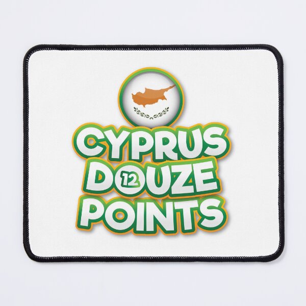 Item preview, Cyprus Douze Points - Eurovision Cyprus - Eurovision Song Contest - 12 Points - ESC2025 - Theo Evan - Shh designed and sold by Vision-Tees.
