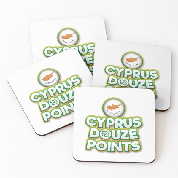 Item preview, Cyprus Douze Points - Eurovision Cyprus - Eurovision Song Contest  - 12 Points - ESC2025 - Theo Evan - Shh designed and sold by Vision-Tees.