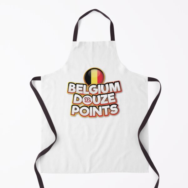 Item preview, Belgium Douze Points - Eurovision Belgium - Eurovision Song Contest  - 12 Points - ESC2025 - Strobe Lights - Red Sebastian designed and sold by Vision-Tees.