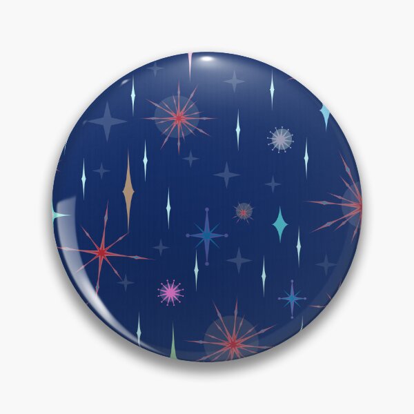 Item preview, Retro-Modern Design 3-9: Twilight Blue designed and sold by SBVillard.
