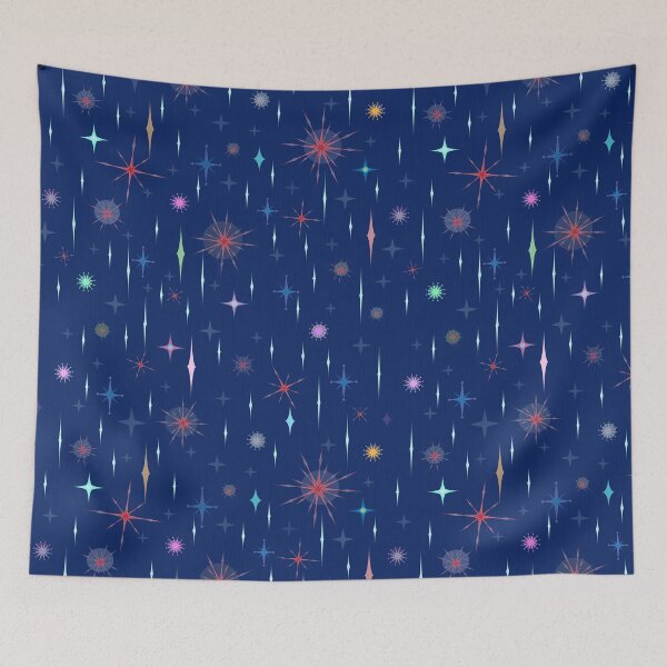 Item preview, Retro-Modern Design 3-9: Twilight Blue designed and sold by SBVillard.