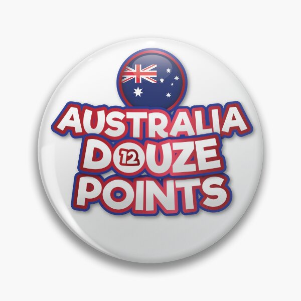 Item preview, Australia Douze Points - Eurovision Song Contest  - 12 Points - ESC2025 - Milkshake Man - Go Jo designed and sold by Vision-Tees.