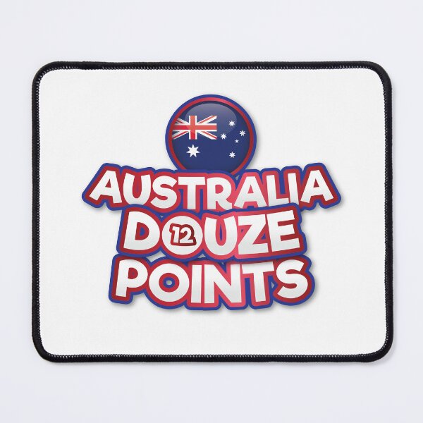 Item preview, Australia Douze Points - Eurovision Song Contest  - 12 Points - ESC2025 - Milkshake Man - Go Jo designed and sold by Vision-Tees.
