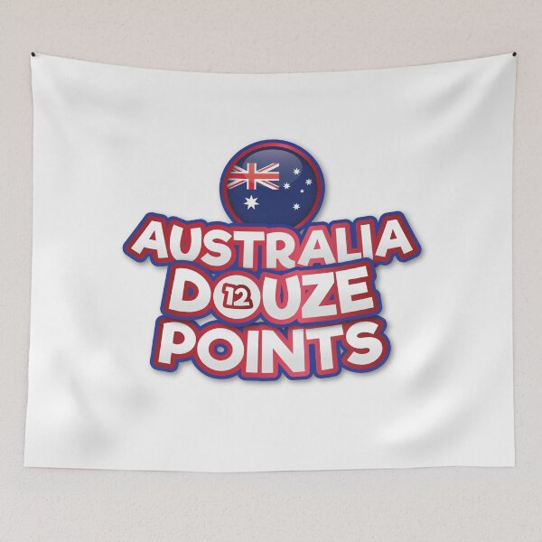 Item preview, Australia Douze Points - Eurovision Song Contest  - 12 Points - ESC2025 - Milkshake Man - Go Jo designed and sold by Vision-Tees.