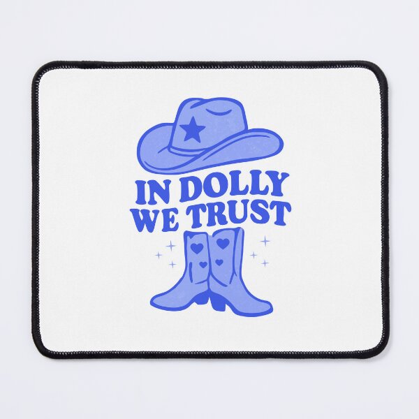 Item preview, Retro Cowgirl Hat Design – In Music We Trust designed and sold by Timegraf.