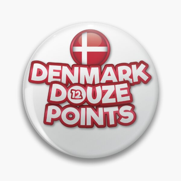 Item preview, Denmark Douze Points - Eurovision Denmark, Eurovision Song Contest  - 12 Points - ESC2025 - Hallucination - Sissal designed and sold by Vision-Tees.