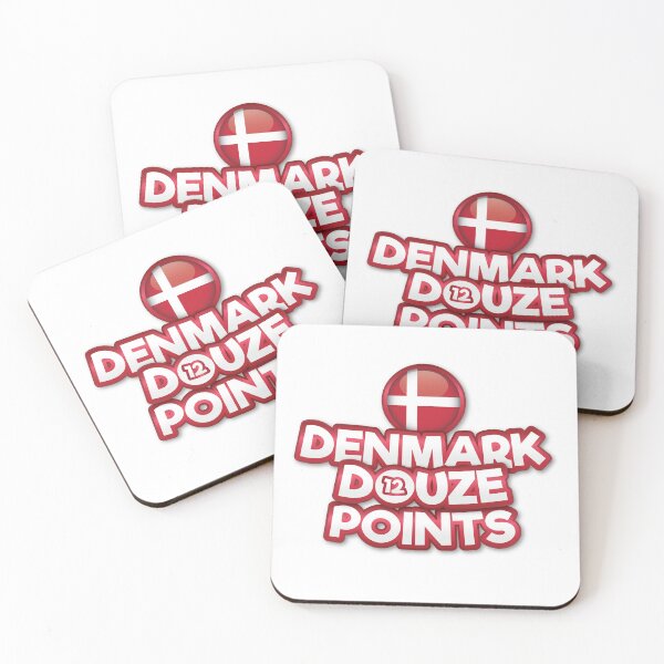 Item preview, Denmark Douze Points - Eurovision Denmark, Eurovision Song Contest  - 12 Points - ESC2025 - Hallucination - Sissal designed and sold by Vision-Tees.