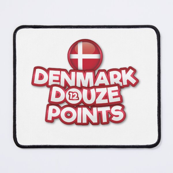 Item preview, Denmark Douze Points - Eurovision Denmark, Eurovision Song Contest  - 12 Points - ESC2025 - Hallucination - Sissal designed and sold by Vision-Tees.