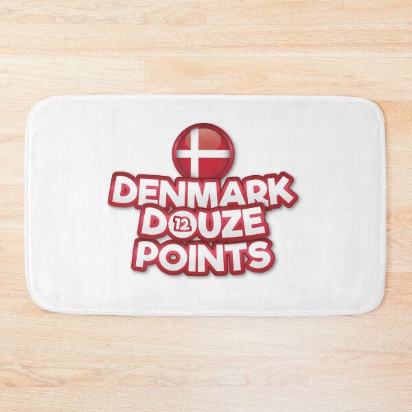 Item preview, Denmark Douze Points - Eurovision Denmark, Eurovision Song Contest  - 12 Points - ESC2025 - Hallucination - Sissal designed and sold by Vision-Tees.