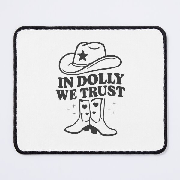 Item preview, Retro Cowgirl Hat Design – In Music We Trust designed and sold by Timegraf.