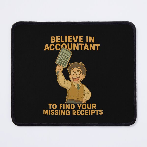 Item preview, Accountant Holding Calculator Like a Sword designed and sold by Anixr.