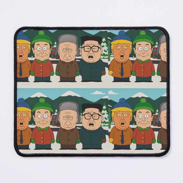 Item preview, World Leaders in South Park Style – Animated Parody designed and sold by La Dimension Encebollada.