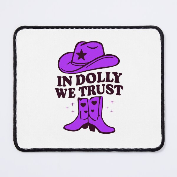 Item preview, Retro Cowgirl Hat Design – In Music We Trust designed and sold by Timegraf.