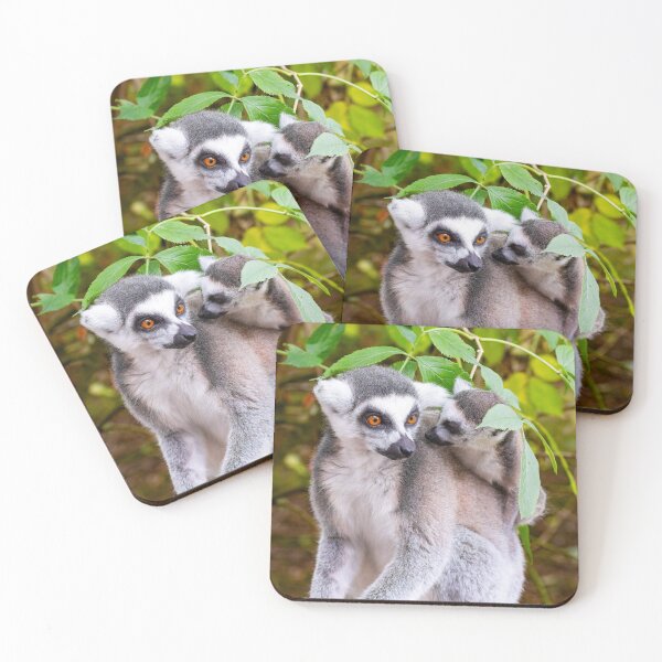 Item preview, Lemur and its child designed and sold by Tetzaoh.