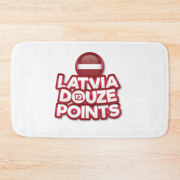 Item preview, Latvia Douze Points - Eurovision Latvia, Eurovision Song Contest  - 12 Points - ESC2025 - Tautumeitas - Bur Man Laimi designed and sold by Vision-Tees.