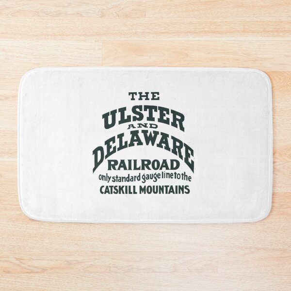 Item preview, Vintage Ulster and Delaware Railroad - Only Standard Gauge Line To The Catskill Mountains designed and sold by QuayTradingCo.