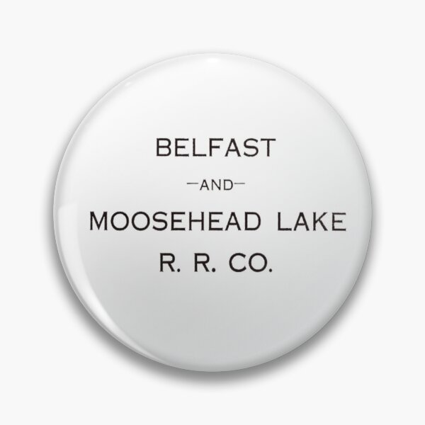 Item preview, Vintage Belfast and Moosehead Lake Railroad Company designed and sold by QuayTradingCo.