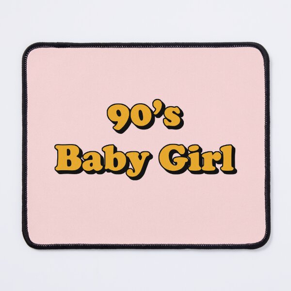 Item preview, 90’s Baby Girl – Retro Bubble Font Design designed and sold by The secret storage room.