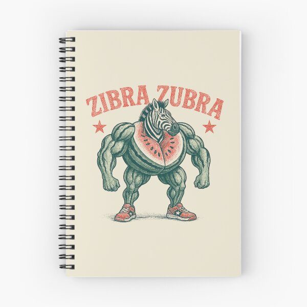 Item preview, Zebra Zubra: The Watermelon Muscle Zebra designed and sold by zzz888.
