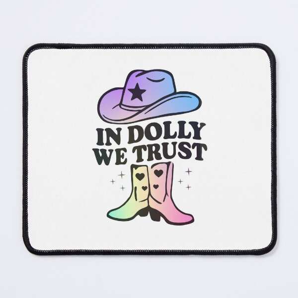 Item preview, Retro Cowgirl Hat Design – In Music We Trust designed and sold by Timegraf.