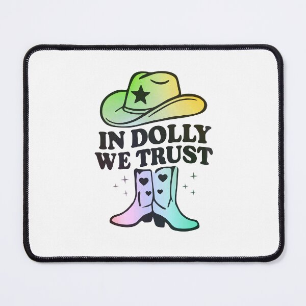 Item preview, Retro Cowgirl Hat Design – In Music We Trust designed and sold by Timegraf.