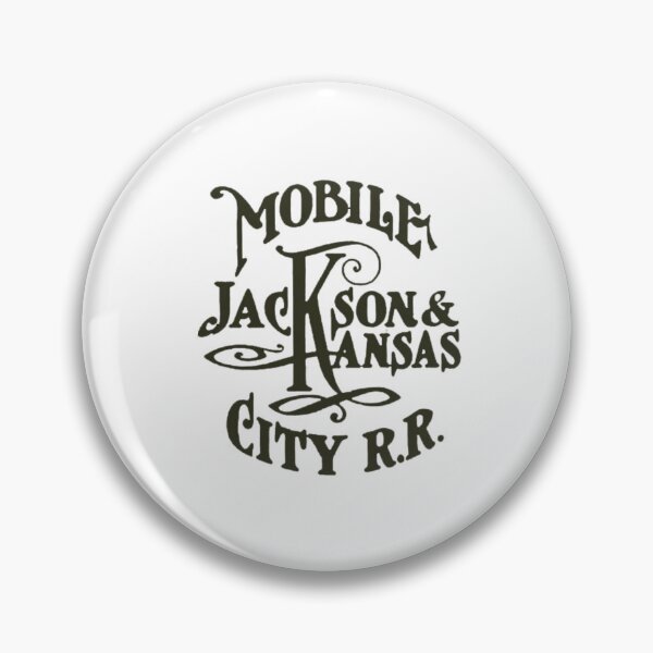 Item preview, Vintage Mobile Jackson and Kansas City Railroad designed and sold by QuayTradingCo.