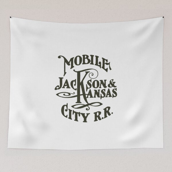 Item preview, Vintage Mobile Jackson and Kansas City Railroad designed and sold by QuayTradingCo.