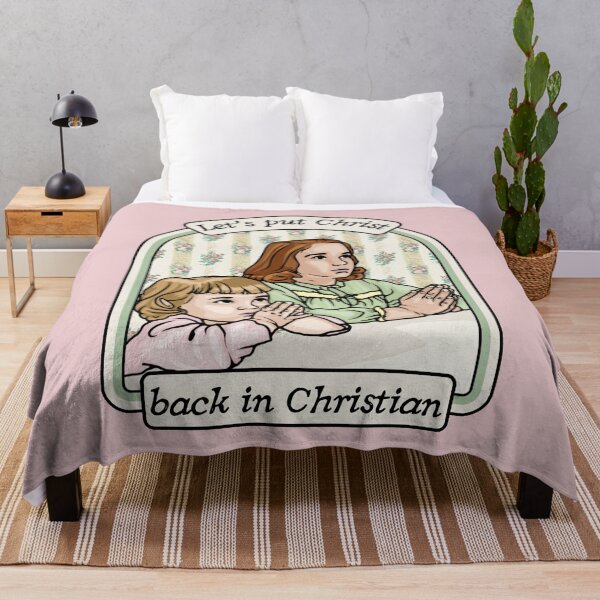 Item preview, Let's Put Christ Back In Christian designed and sold by Unhinged Heather.
