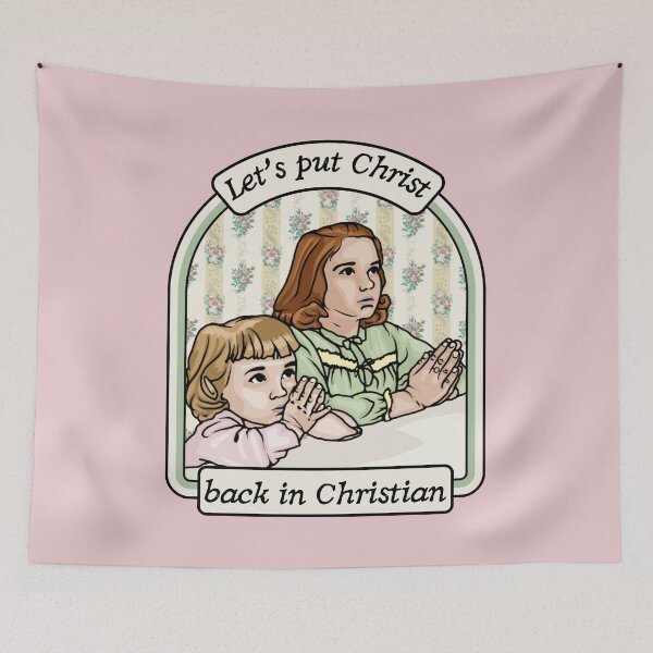 Item preview, Let's Put Christ Back In Christian designed and sold by Unhinged Heather.