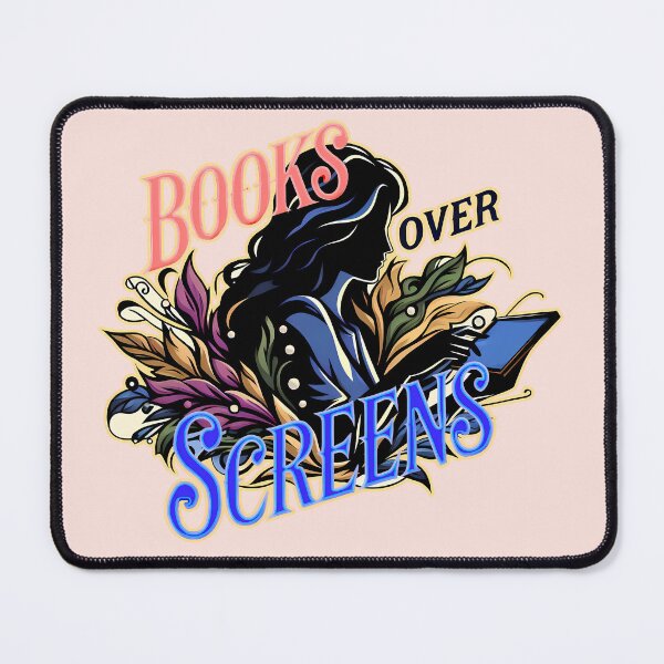 Item preview, Books over screens, typography designed and sold by maxmaj.