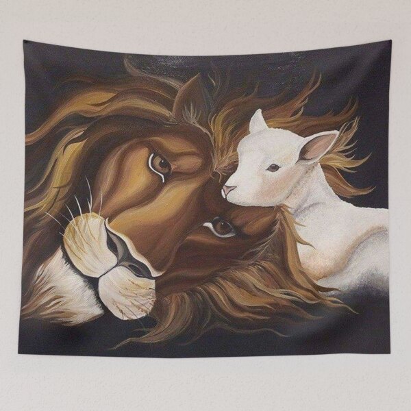Item preview, Lion and the Lamb designed and sold by Art by Gervais.