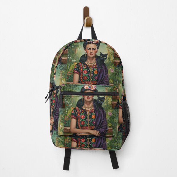 Artikelvorschau, Frida Kahlo Schwarze Katze entworfen und verkauft von TeeARTHY.
