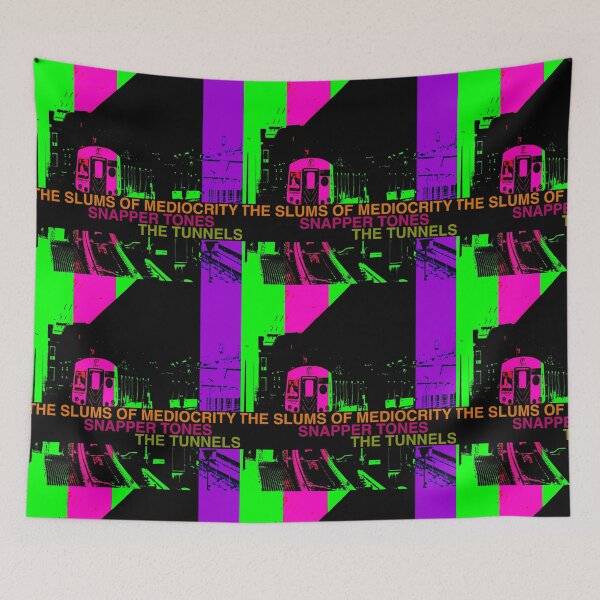 Item preview, The Slums of Mediocrity and Snapper Tones - "The Tunnels" cover art designed and sold by Araible Designs.
