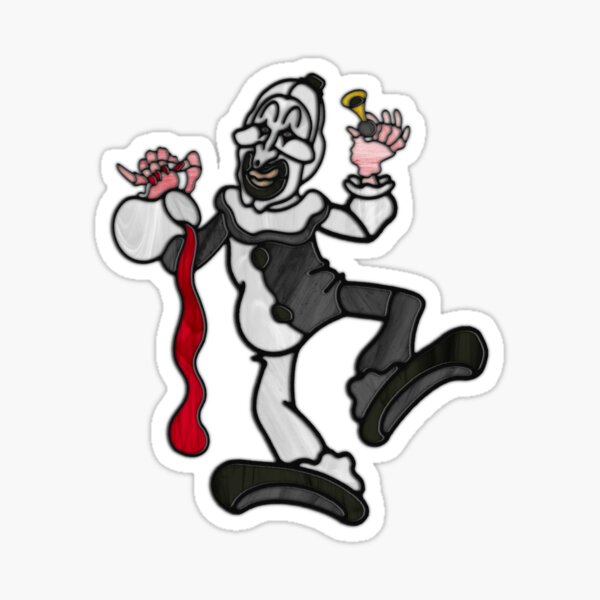 Artikel-Vorschau von Art Crispies – Art der Clown (Digitales Buntglas), designt und verkauft von 24/7 Watcher.