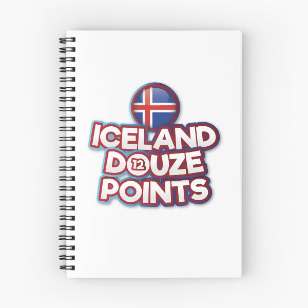 Item preview, Iceland Douze Points - Eurovision Iceland - Eurovision Song Contest  - 12 Points - ESC2025 - VÆB - RÓA designed and sold by Vision-Tees.