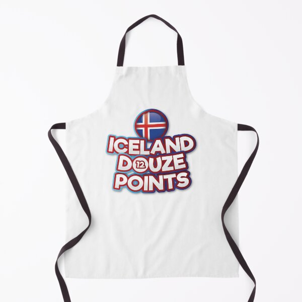 Item preview, Iceland Douze Points - Eurovision Iceland - Eurovision Song Contest  - 12 Points - ESC2025 - VÆB - RÓA designed and sold by Vision-Tees.