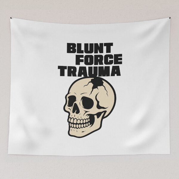 Item preview, Blunt Force Trauma Skull designed and sold by UNK-Fatigues.