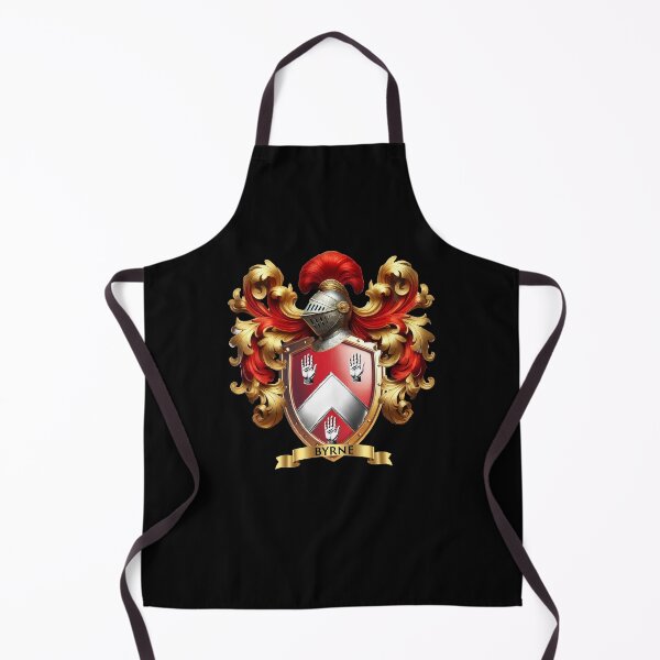 Item preview, Byrne Family Crest – A Timeless Symbol of Strength & Heritage designed and sold by Highlandkings.