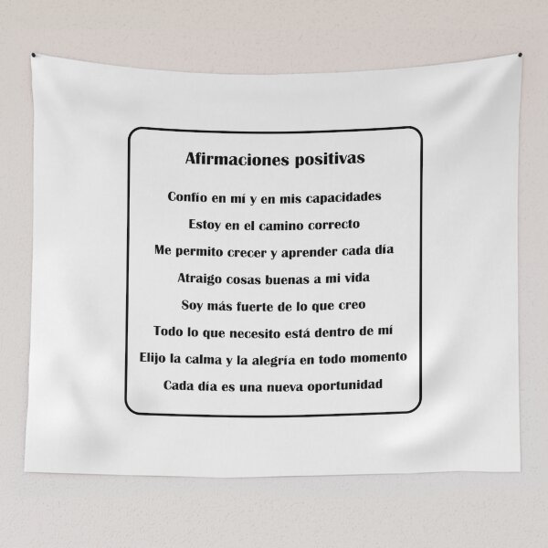 Item preview, Positive affirmations in Spanish - Afirmaciones positivas designed and sold by Inspirationmotivation.